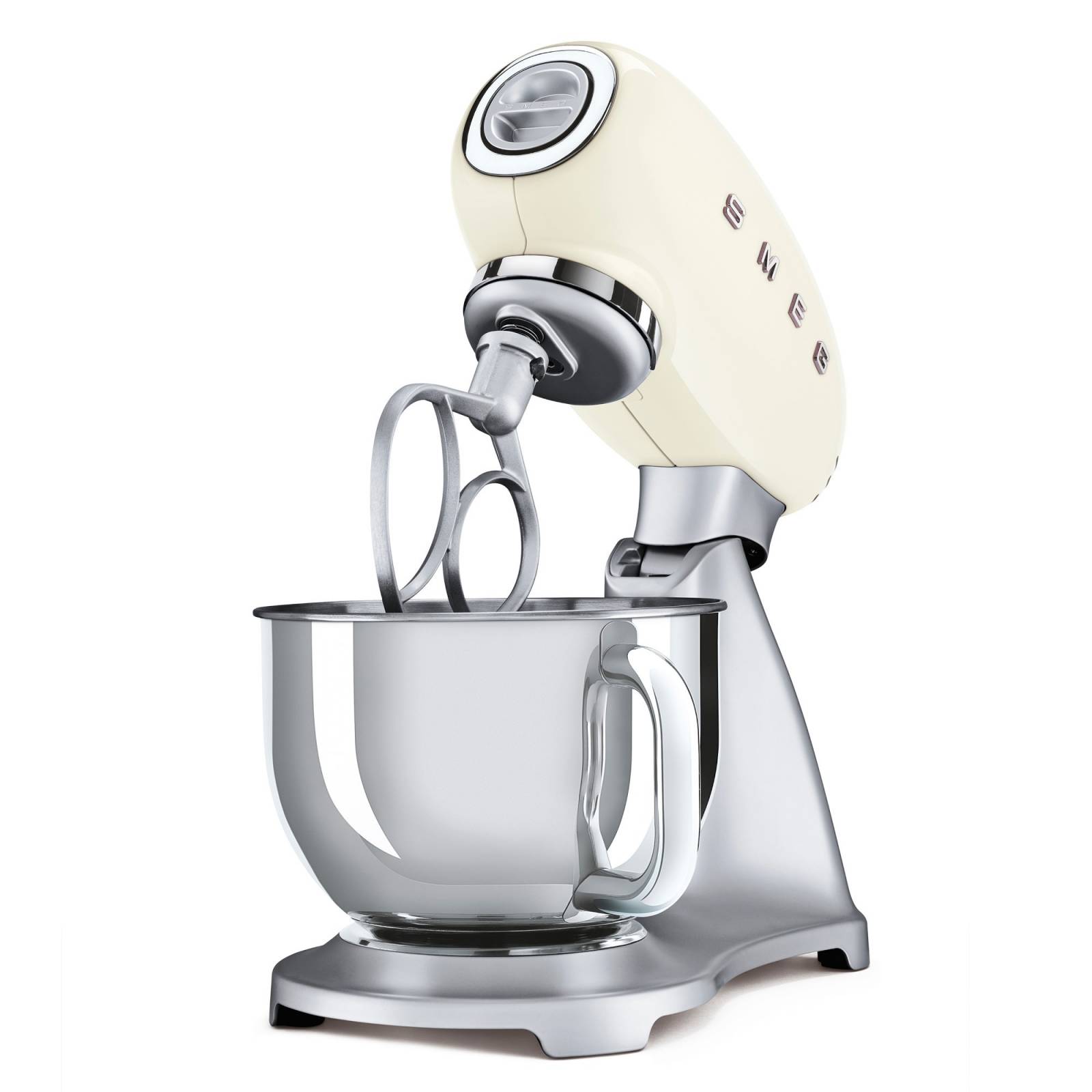 SMEG 5-Quart Stand Mixer in Cream