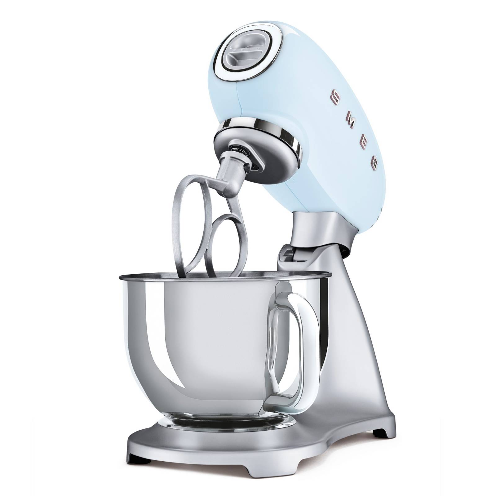 SMEG 5-Quart Stand Mixer in Pastel Blue