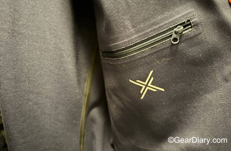 Interior pocket on the xSuit 4.0 jacket