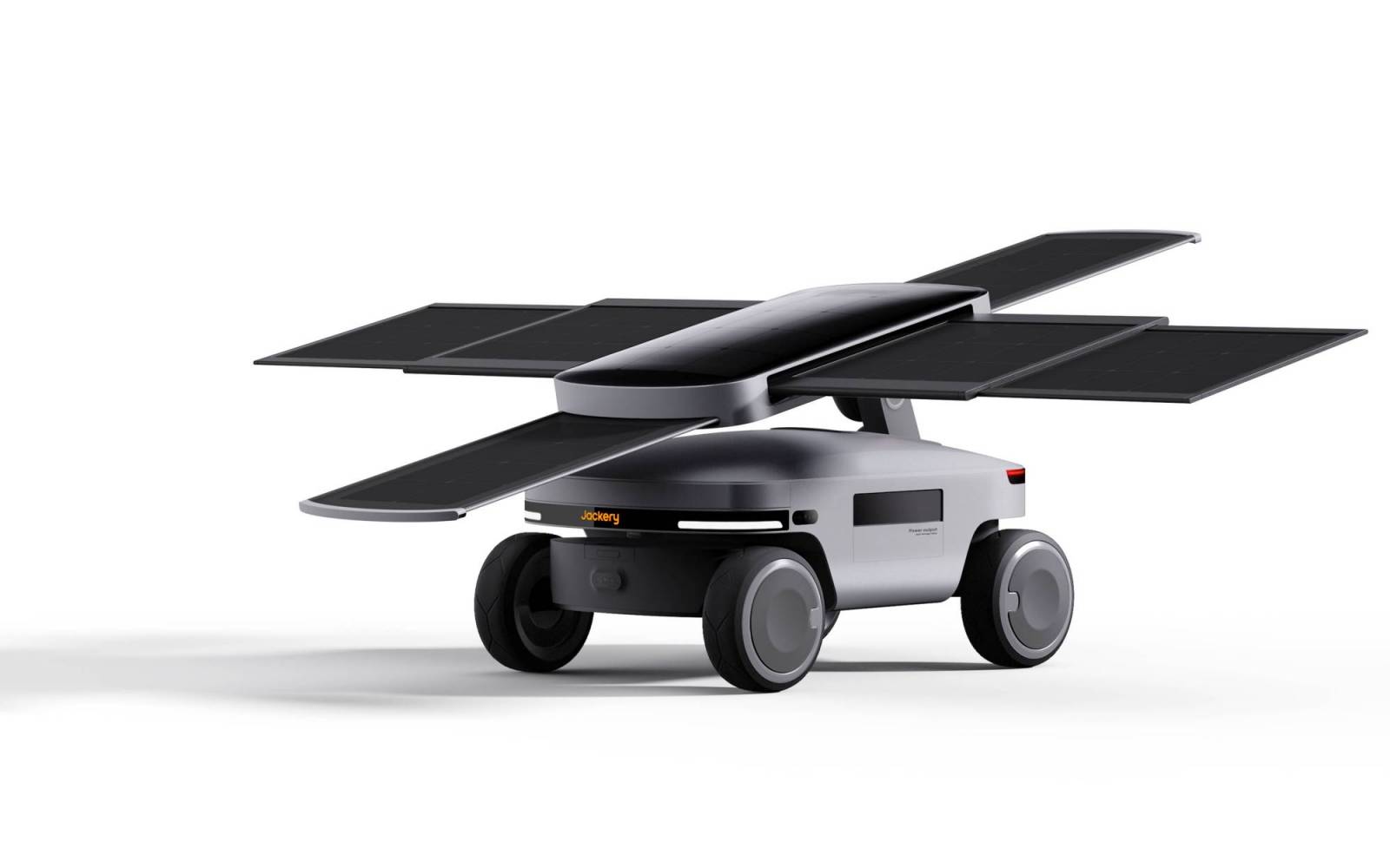 Solar Tracker Bot Project Jackery Solar Mars Bot Uses an Innovative Automatic Sunflower Solar ...