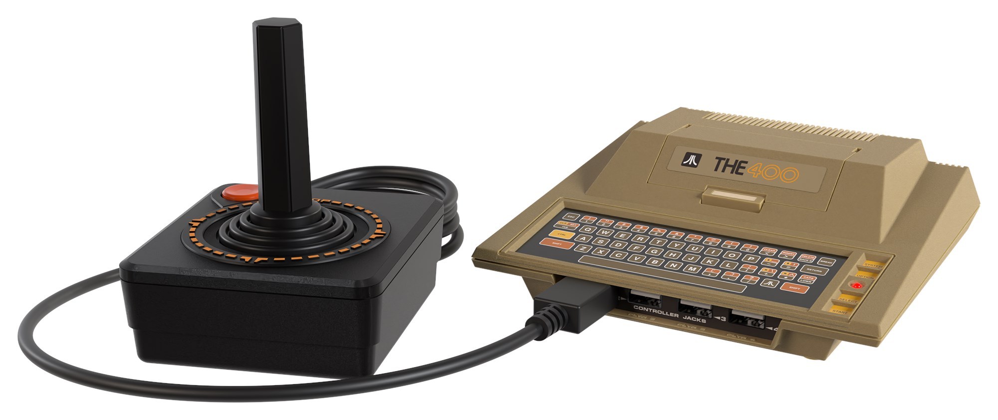 Atari THE400 Mini and joystick