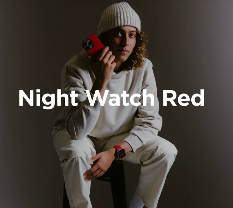 Nomad Night Watch Red collection