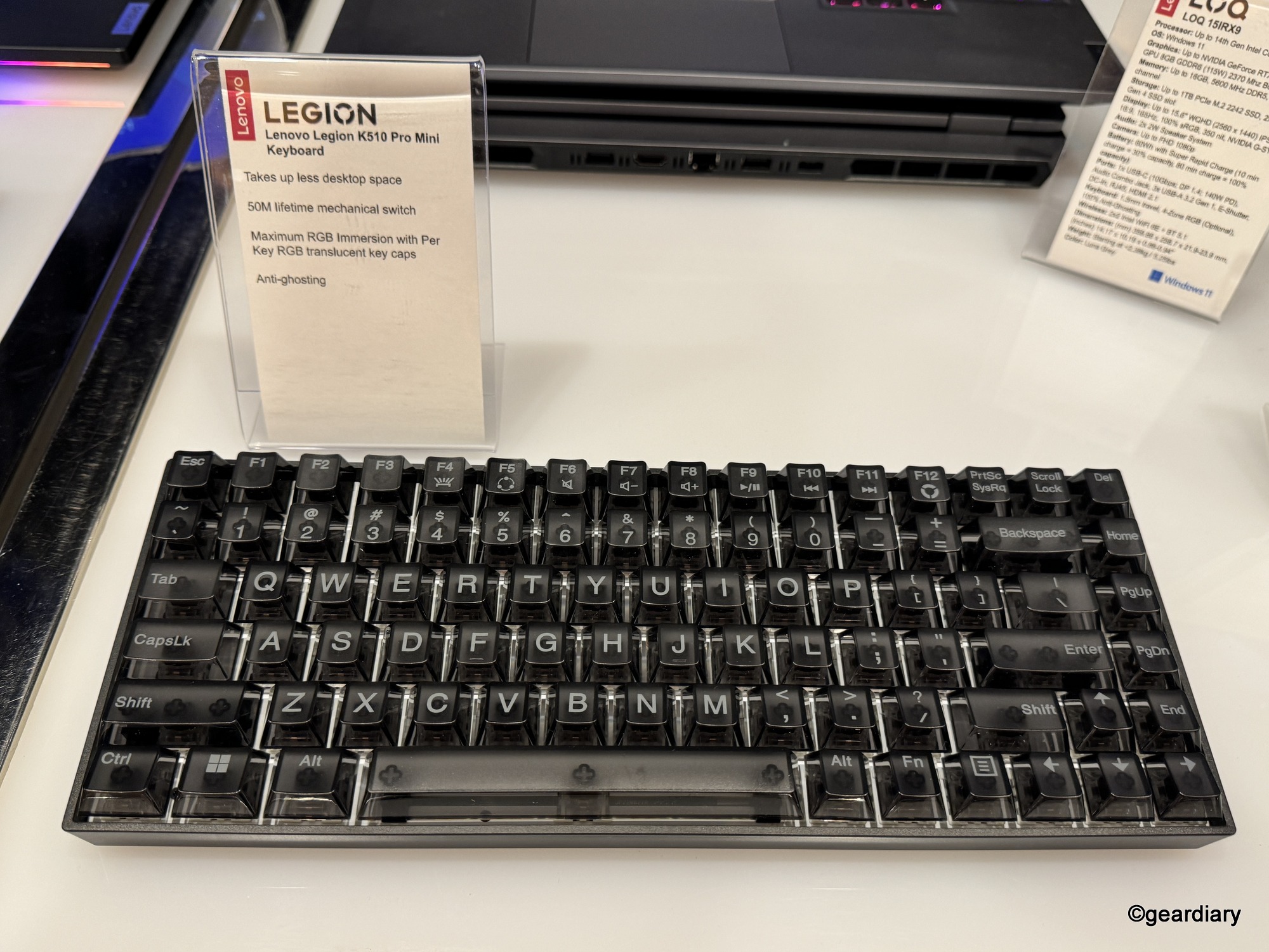 Lenovo Legion K510 Pro Mini Keyboard