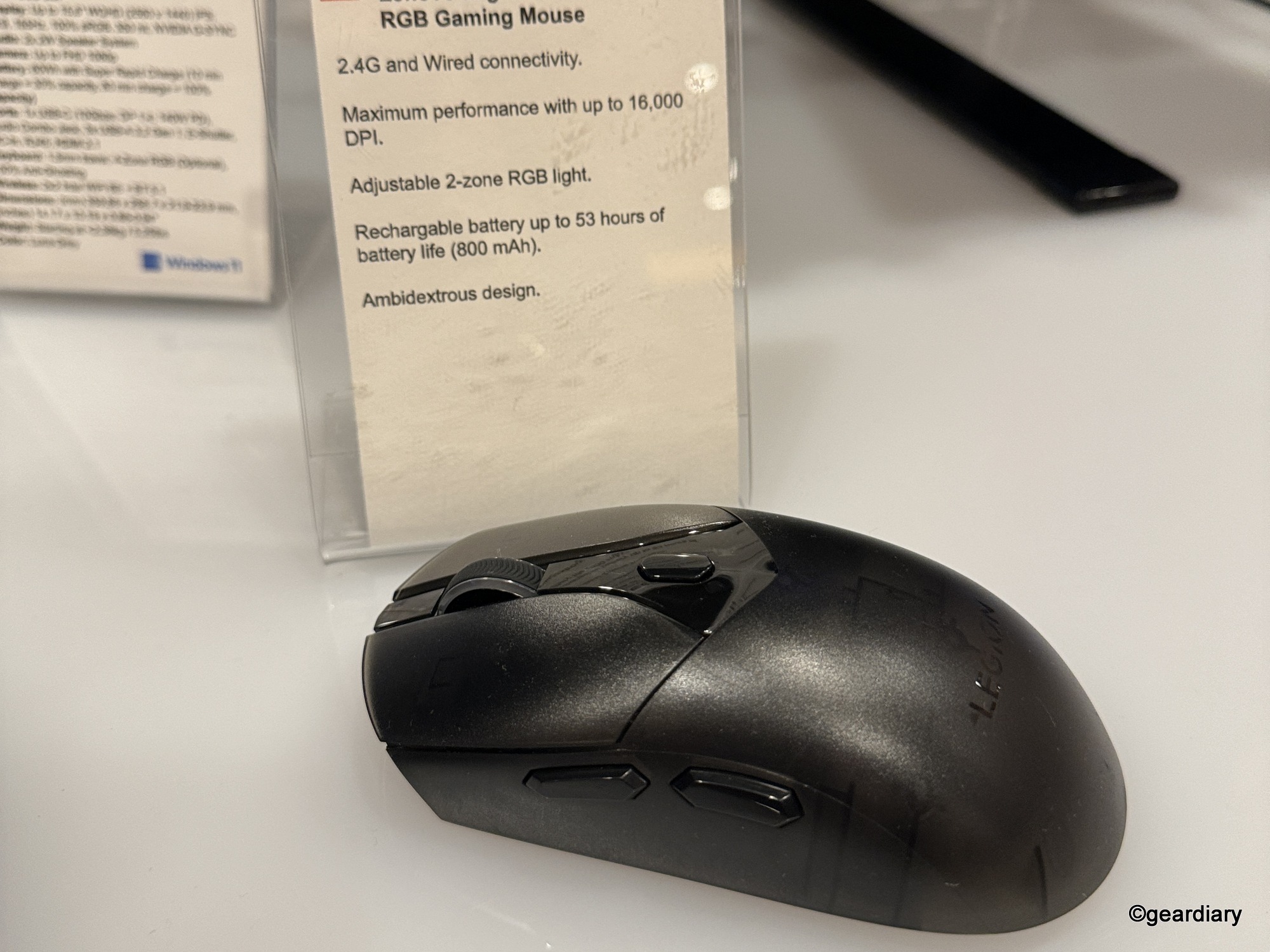 Lenovo Legion M10 Gaming Mouse