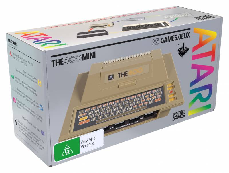 Atari THE400 Mini retail box
