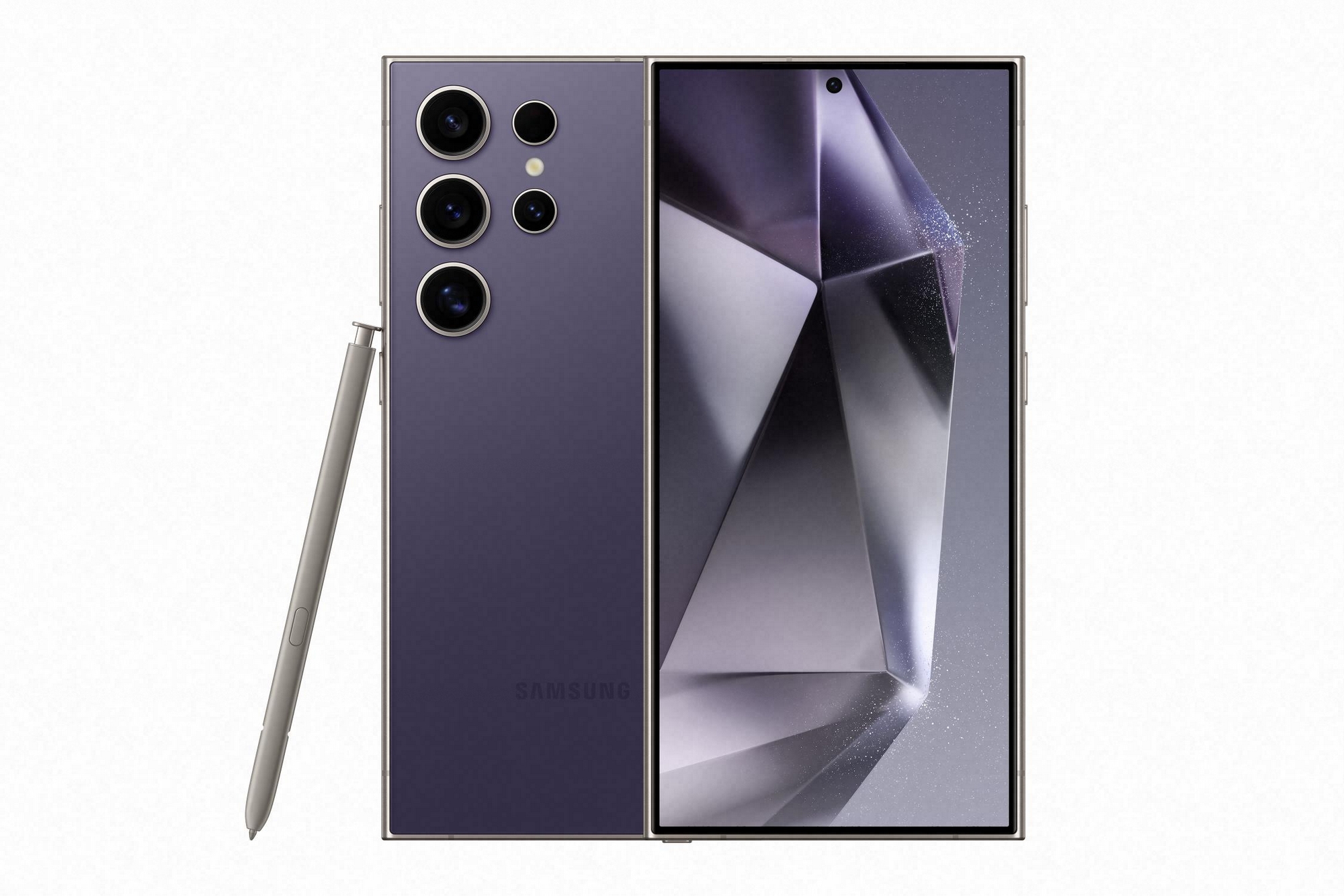 Samsung Galaxy S24 Ultra in Titanium Violet