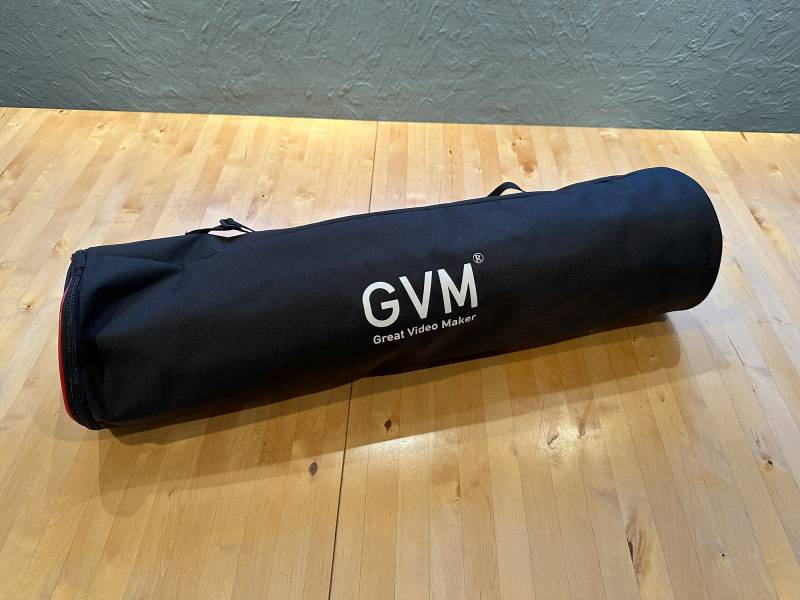 The GVM Quick Release and Portable Softbox carry case