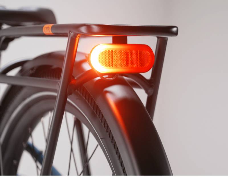 Rad Power Bikes' Radster Road tail light.