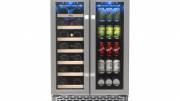 The TCL Dual Zone Wine and Beverage Cooler Will Properly Chill up to 20 Wine Bottles and 78 Cans of Beer