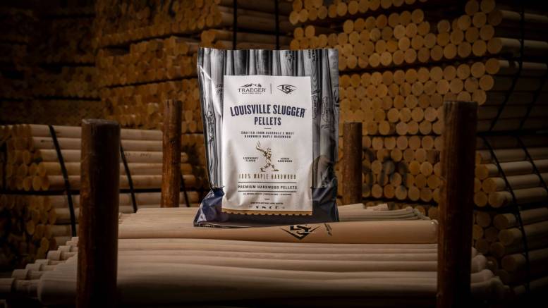 Limited-Edition Traeger Louisville Slugger Pellets Are the Perfect BBQ + Baseball Collaboration
