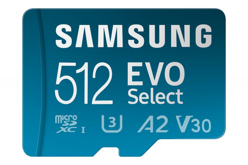 EVO Select microSD card Front