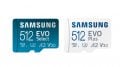 Samsung EVO Select and EVO Plus microSD cards.