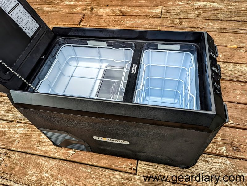 BougeRV ASPEN 30 Portable 12V Fridge Review: Dual Zones for Cooling and Freezing On-the-Go