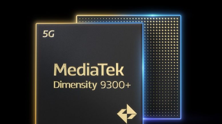 Stock image of the MediaTek Dimensity 9300+.