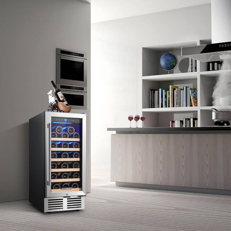 BODEGA 31-Bottle Wine Fridge Model JC-85A