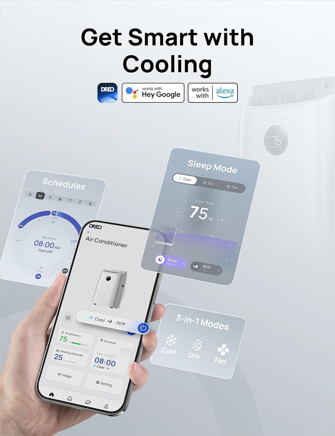 Gear Diary's 2024 Back to School Gift Guide: Perfect Picks for Every Age and Stage 856 DREO AC516S Portable Air Conditioner