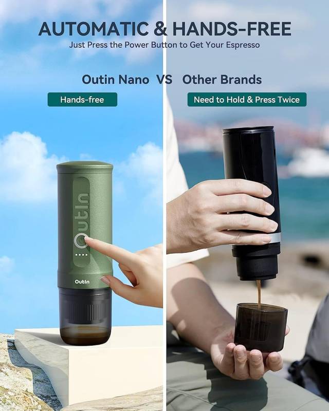 OutIn Nano Portable Espresso Machine