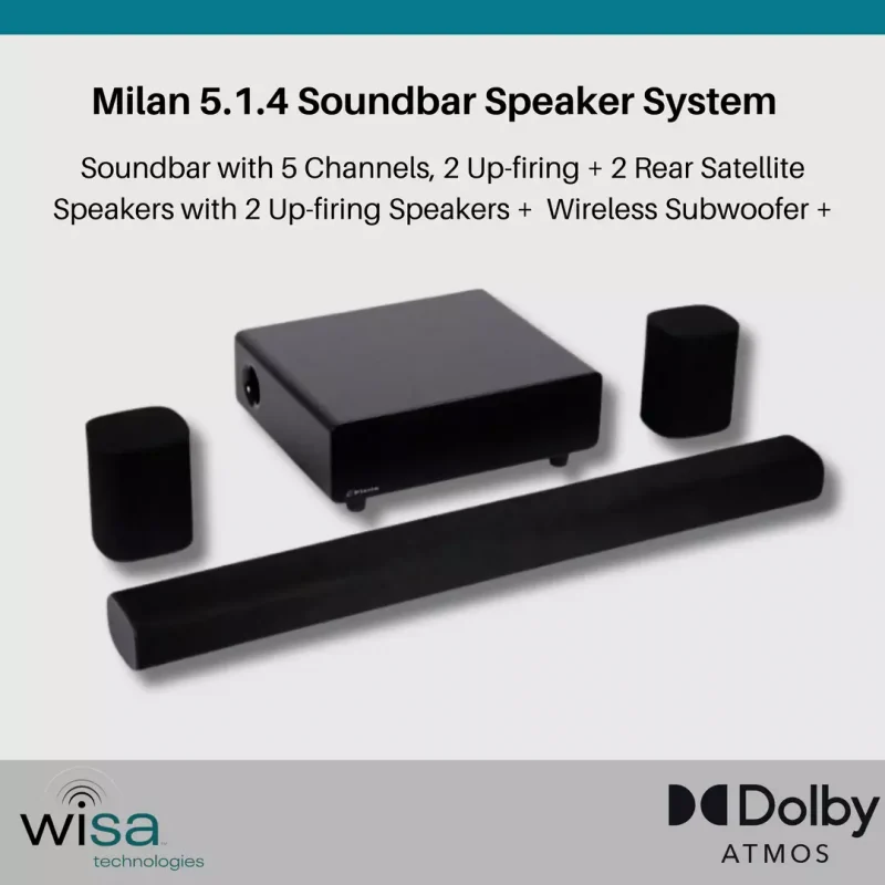Platin Milan 5.1.4 Soundbar