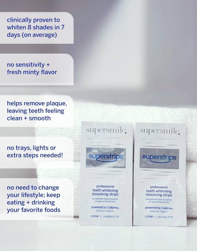 Supersmile Professional Dissolving Superstrips