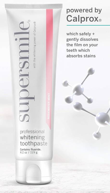 Supersmile Professional Whitening Toothpaste in Rosewater Mint