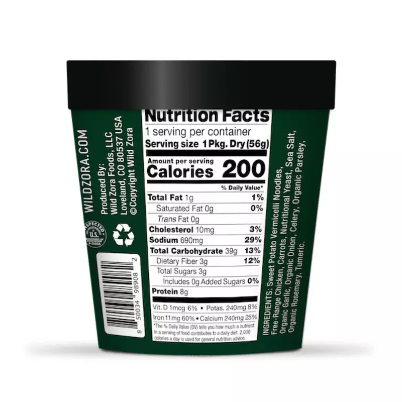 Wild Zora Chicken Noodle Soups