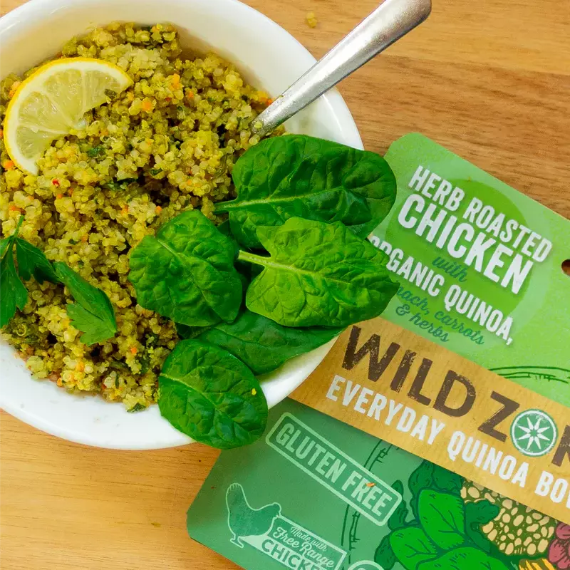 Wild Zora Herb Roasted Chicken and Quinoa