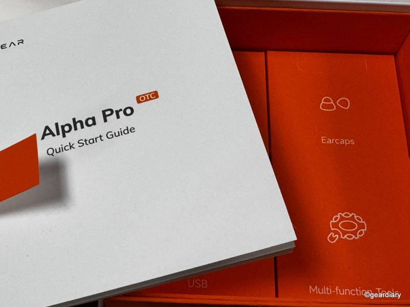 Elehear Alpha Pro OTC Hearing Aids user guide.