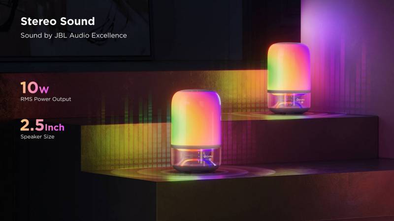 Personalize Your Space with the Govee Gaming Pixel Light, Mini Panel Lights, and Table Lamp 2 Pro x Sound by JBL 17 Govee Table Lamp 2 Pro x Sound by JBL