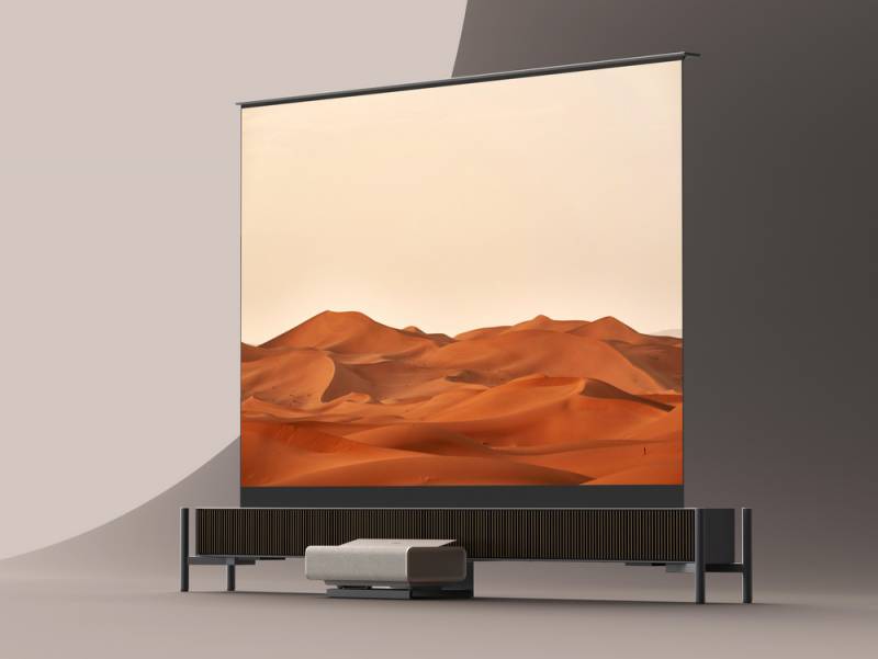 XGIMI Ascend with the XGIMI Aura 2 projector