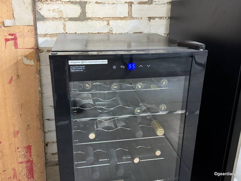 BODEGA JC-70 Wine Cooler temperature