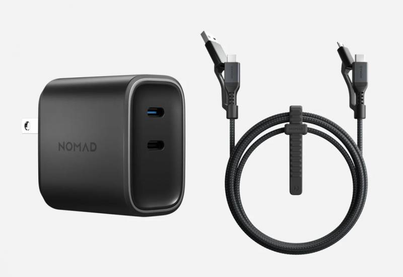 Nomad 65W Adapter & Universal Cable Bundle
