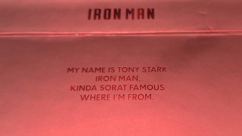 Misspelling on the Poco X7 Pro Iron Man Edition box