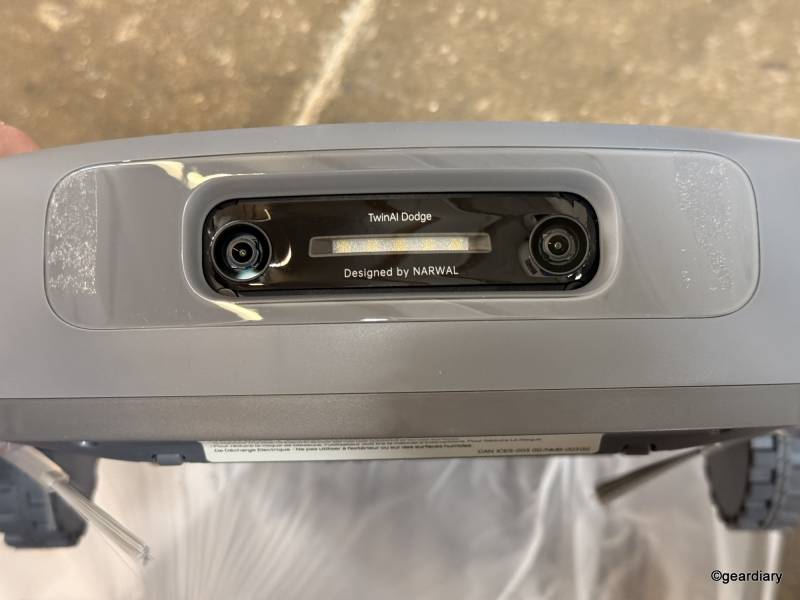 Th camera array on the Narwal Freo Z Ultra