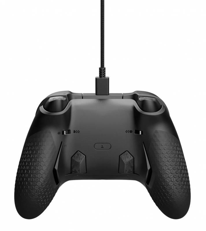 Back of the SCUF Valor Pro Controller