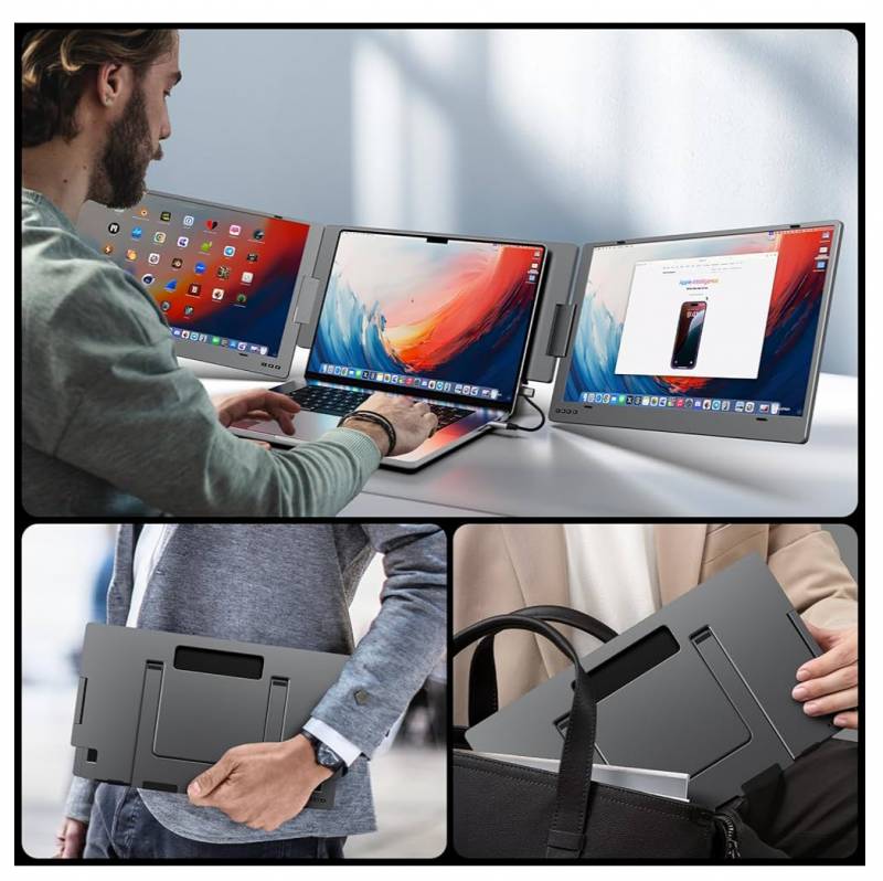 YKK 90D 15.6” Triple Screen Extender