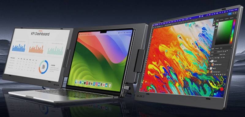 YKK 90D 15.6” Triple Screen Extender