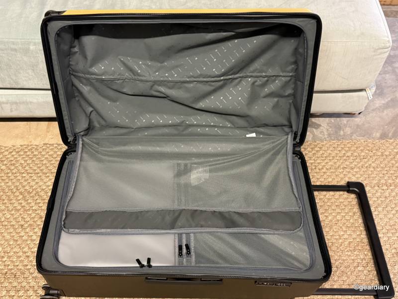 Interior shots of the LEVEL8 Voyageur Checked 30"