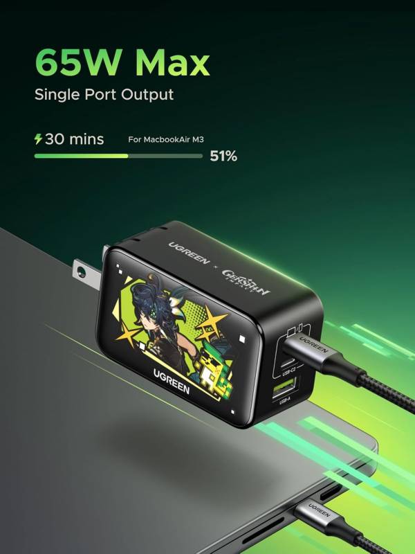 UGREEN and Genshin Impact Edition Nexode Charger
