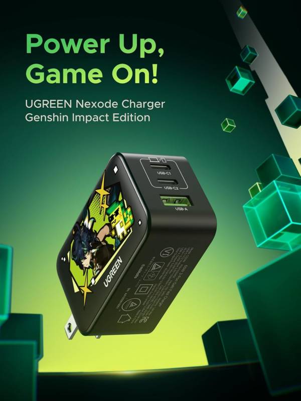UGREEN and Genshin Impact Edition Nexode Charger