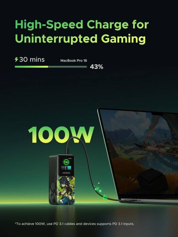 UGREEN and Genshin Impact Edition Nexode Power Bank