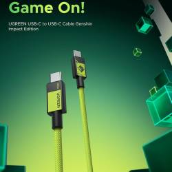 UGREEN and Genshin Impact Edition USB-C to USB-C Cable