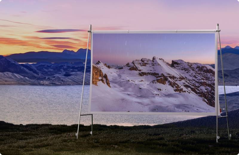 XGIMI Portable Outdoor Projector Screen