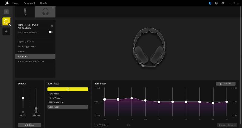 iCUE app