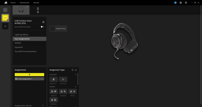 iCUE app