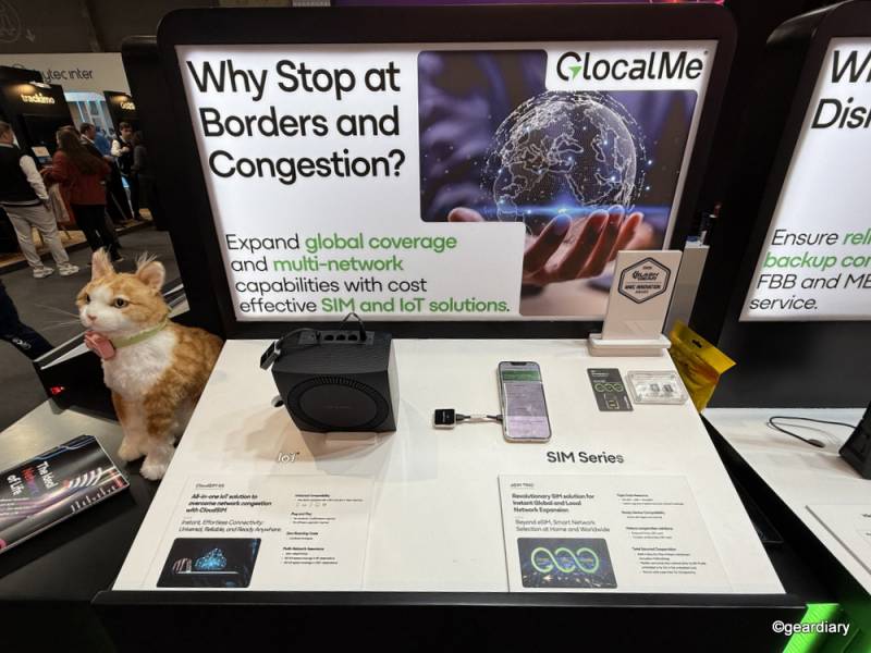 uCloudlink GlocalMe Cloud SIM Kit and eSIM TRIO