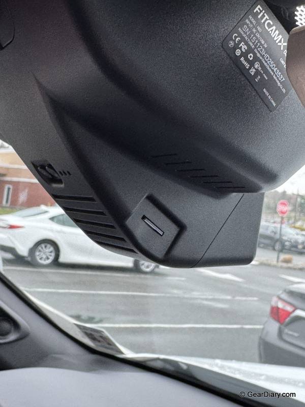 FITCAMX Dash Cam Review: The Best Factory-Looking Front and Rear Camera Upgrade for Your Car 7 FITCAMX Dash Cam installed in the Toyota Highlander