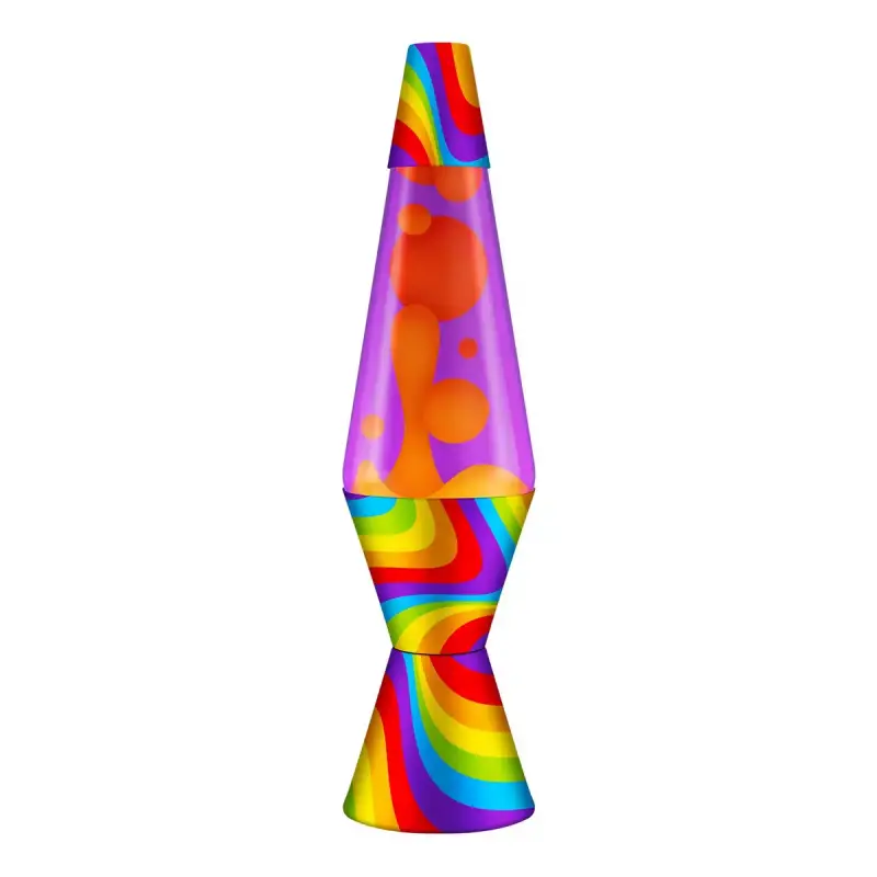 14.5" LAVA Lamp —Flowing Color Bands
