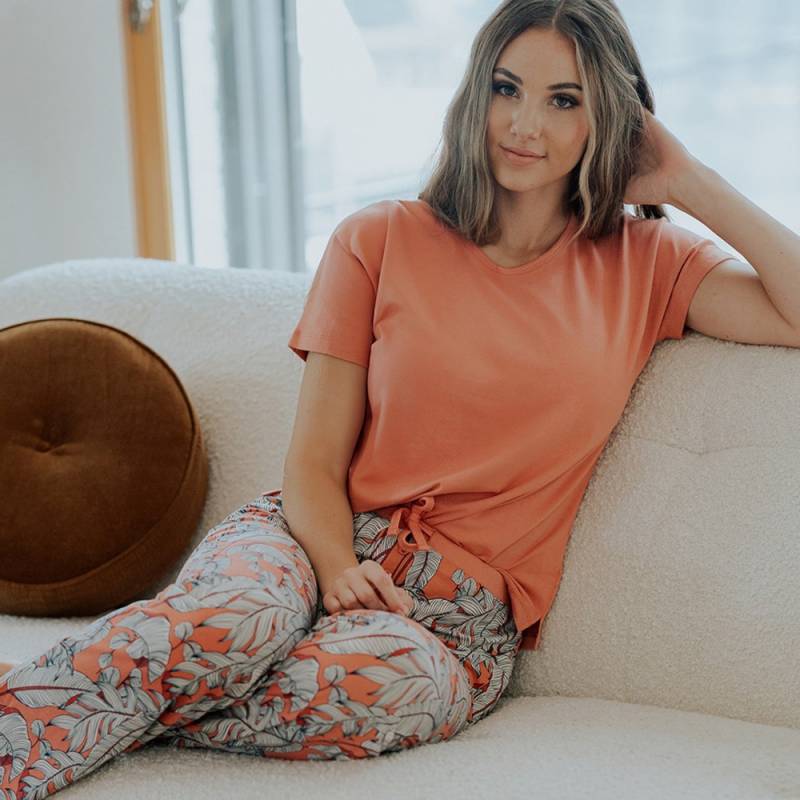Cariloha sleep pants and V-neck dolman sleep tops