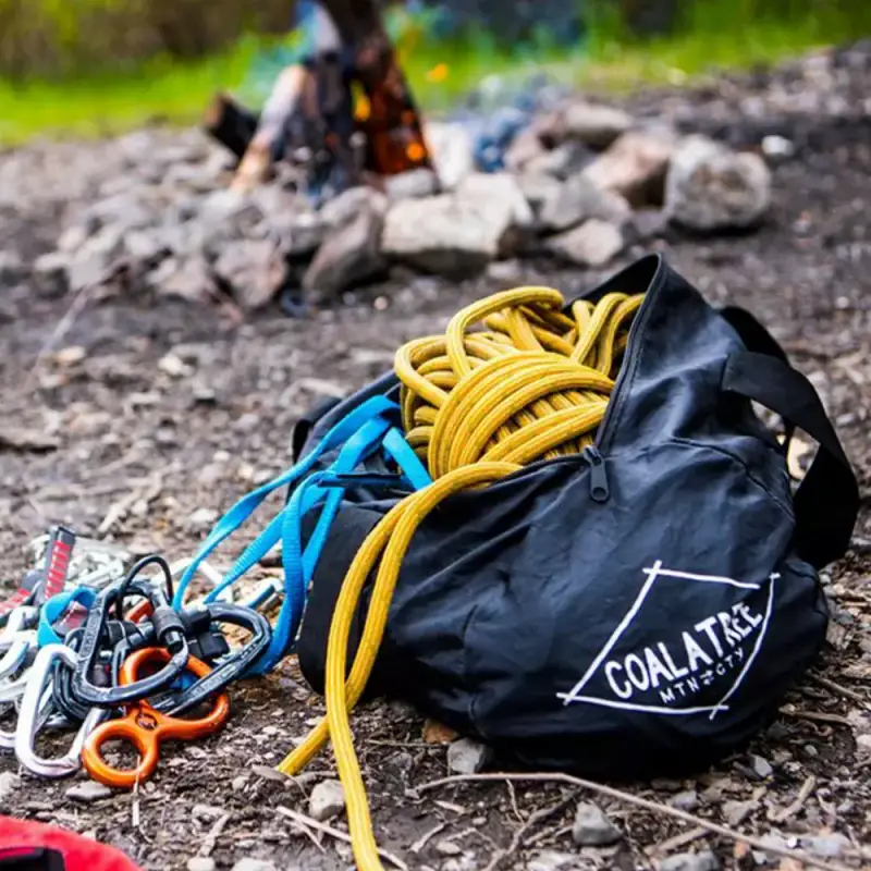Coalatree Black Nomad Travel Duffel