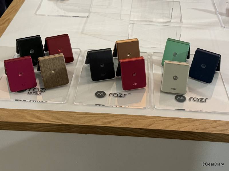 The moto razr family